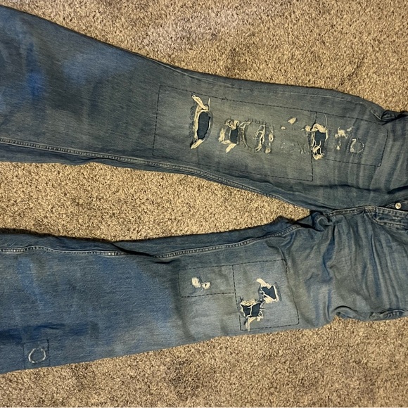 Free People patchwork jeans NWOT never worn - Picture 6 of 6